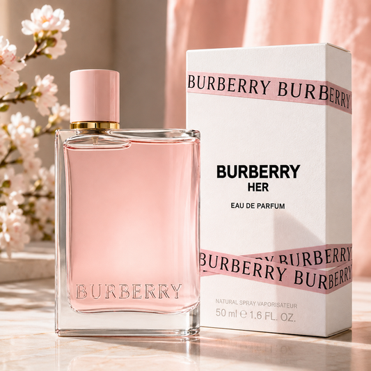 Burberry Her Eau de Parfum for Women 50ml | Long Lasting Floral Fruity Perfume