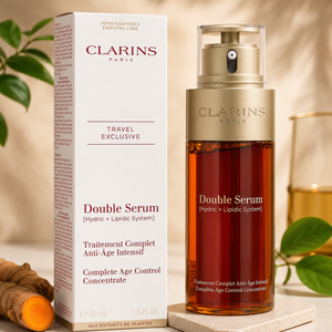 Clarins Double Serum Hydric + Lipidic System – Anti-Aging & Anti-Wrinkle Serum