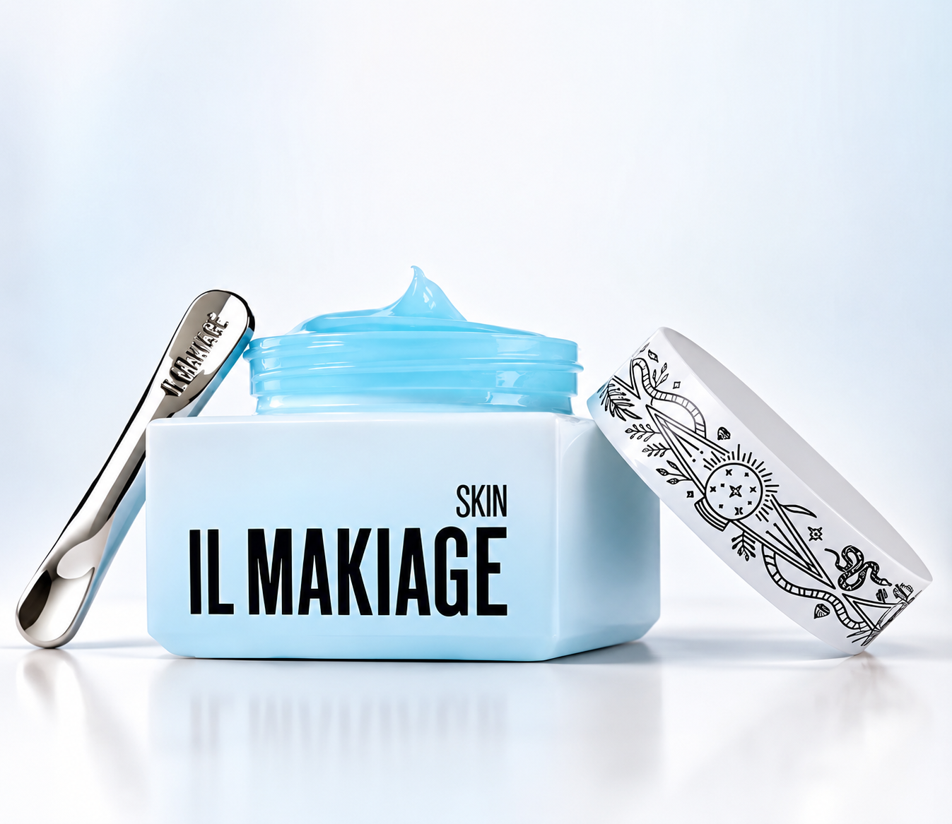IL MAKIAGE Skin Cooling Gel Moisturizer with Applicator